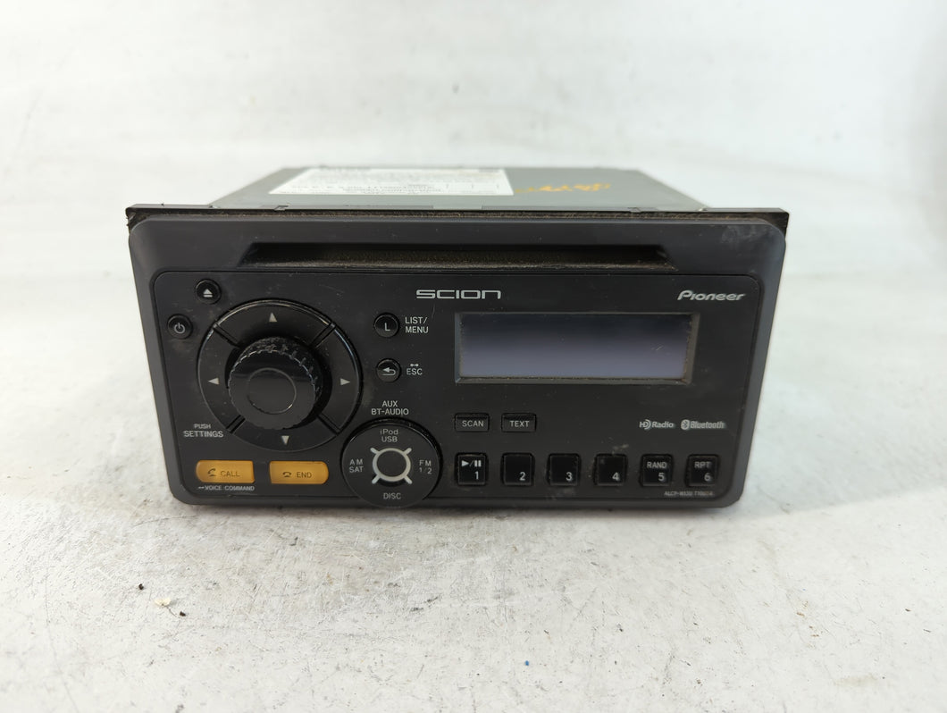 2013-2015 Scion Fr-S Radio AM FM Cd Player Receiver Replacement P/N:PT546-00130 Fits Fits 2012 2013 2014 2015 2016 OEM Used Auto Parts