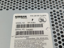 2014-2017 Nissan Nv200 Radio AM FM Cd Player Receiver Replacement P/N:28185 3LM0A Fits Fits 2014 2015 2016 2017 OEM Used Auto Parts