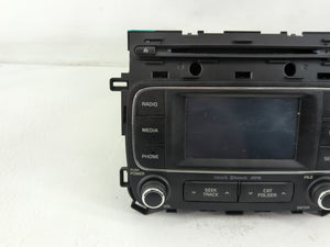 2014-2016 Kia Forte Radio AM FM Cd Player Receiver Replacement P/N:96180-A7890WK Fits Fits 2014 2015 2016 OEM Used Auto Parts