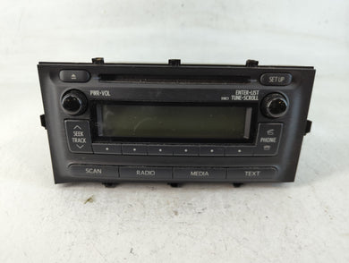 2012-2014 Toyota Prius C Radio AM FM Cd Player Receiver Replacement P/N:86120-52D10 Fits Fits 2012 2013 2014 OEM Used Auto Parts