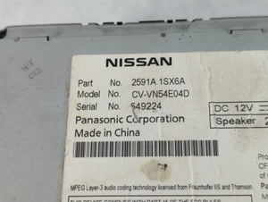 2015-2016 Nissan Pathfinder Radio AM FM Cd Player Receiver Replacement P/N:2591A 1SX6A Fits Fits 2015 2016 OEM Used Auto Parts