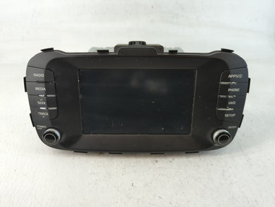 2017-2019 Kia Soul Radio AM FM Cd Player Receiver Replacement P/N:96160-B2310CA Fits Fits 2017 2018 2019 OEM Used Auto Parts