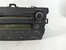 2009-2010 Toyota Corolla Radio AM FM Cd Player Receiver Replacement P/N:86120-02A90 Fits Fits 2009 2010 OEM Used Auto Parts