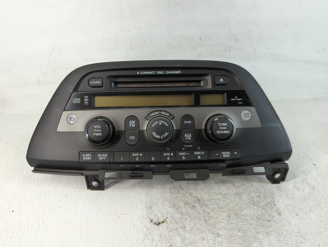 2005-2010 Honda Odyssey Radio AM FM Cd Player Receiver Replacement P/N:39100-SHJ-A300 Fits Fits 2005 2006 2007 2008 2009 2010 OEM Used Auto Parts