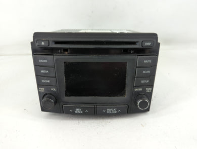 2013-2014 Hyundai Sonata Radio AM FM Cd Player Receiver Replacement P/N:96170-3Q0004X Fits Fits 2013 2014 OEM Used Auto Parts