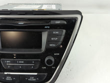 2014-2016 Hyundai Elantra Radio AM FM Cd Player Receiver Replacement P/N:96170-3X156GU Fits Fits 2014 2015 2016 OEM Used Auto Parts