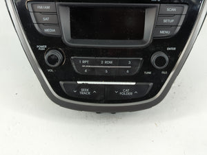 2014-2016 Hyundai Elantra Radio AM FM Cd Player Receiver Replacement P/N:96170-3X156GU Fits Fits 2014 2015 2016 OEM Used Auto Parts