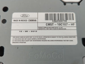 2012-2014 Ford Focus Radio AM FM Cd Player Receiver Replacement P/N:CM5T-19C107-HF Fits Fits 2012 2013 2014 OEM Used Auto Parts