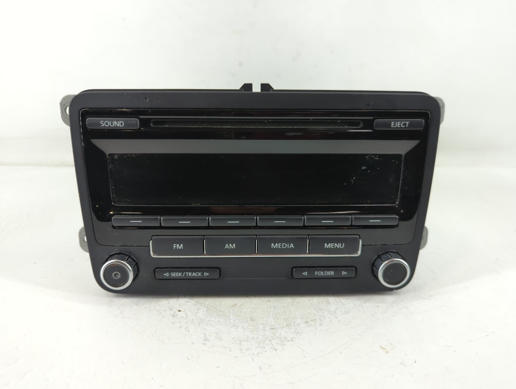 2012-2015 Volkswagen Passat Radio AM FM Cd Player Receiver Replacement P/N:1K0 035 164 D Fits Fits 2011 2012 2013 2014 2015 2016 OEM Used Auto Parts