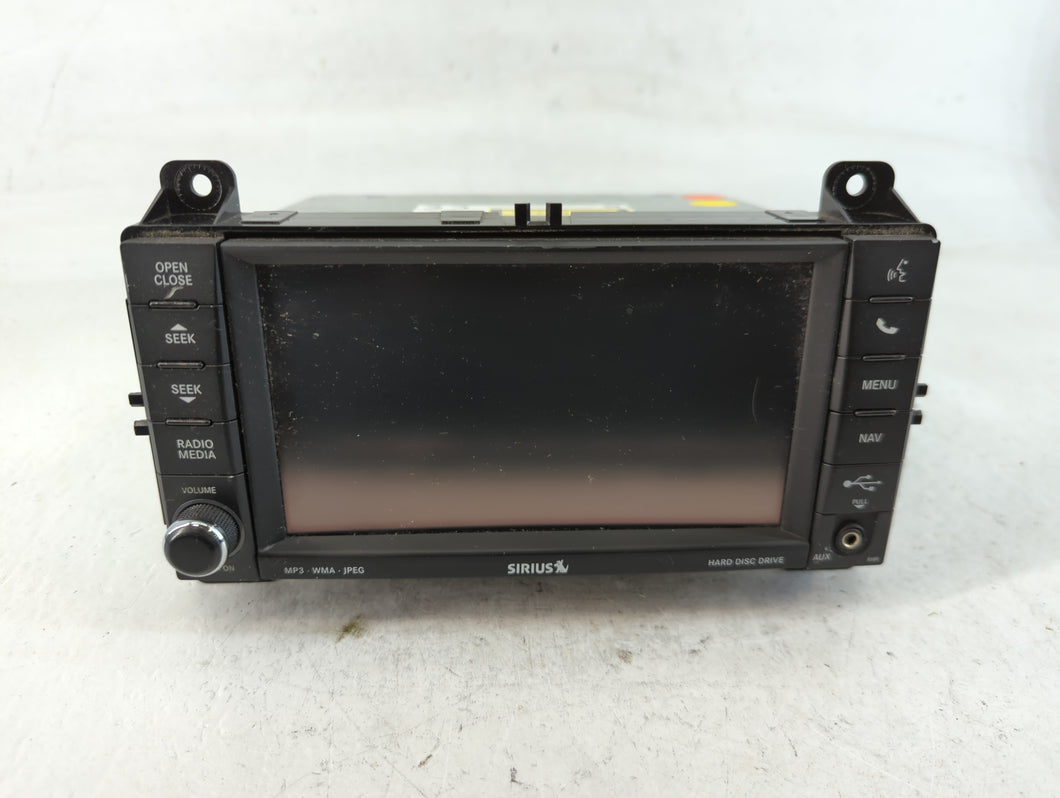 2013 Dodge Durango Radio AM FM Cd Player Receiver Replacement P/N:P05091662AC Fits OEM Used Auto Parts