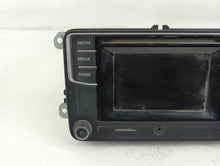 2012-2016 Volkswagen Beetle Radio AM FM Cd Player Receiver Replacement P/N:561 035 150 Fits Fits 2011 2012 2013 2014 2015 2016 OEM Used Auto Parts