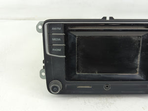 2012-2016 Volkswagen Beetle Radio AM FM Cd Player Receiver Replacement P/N:561 035 150 Fits Fits 2011 2012 2013 2014 2015 2016 OEM Used Auto Parts