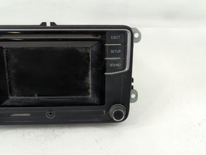 2012-2016 Volkswagen Beetle Radio AM FM Cd Player Receiver Replacement P/N:561 035 150 Fits Fits 2011 2012 2013 2014 2015 2016 OEM Used Auto Parts