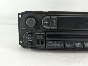 2002-2004 Dodge Dakota Radio AM FM Cd Player Receiver Replacement P/N:P05064354AJ Fits OEM Used Auto Parts