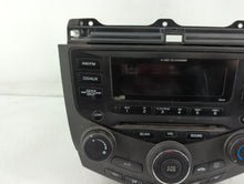 2003-2007 Honda Accord Radio AM FM Cd Player Receiver Replacement P/N:12384900 CQ-EH1260Z Fits Fits 2003 2004 2005 2006 2007 OEM Used Auto Parts