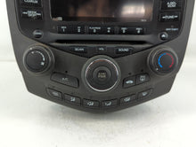 2003-2007 Honda Accord Radio AM FM Cd Player Receiver Replacement P/N:12384900 CQ-EH1260Z Fits Fits 2003 2004 2005 2006 2007 OEM Used Auto Parts