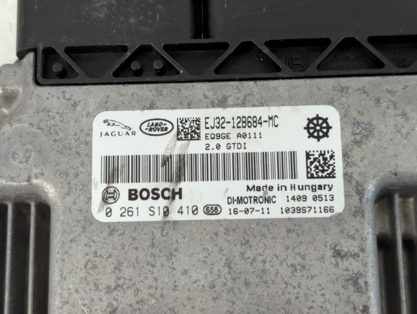 2017 Jaguar Xe PCM Engine Control Computer ECU ECM PCU OEM P/N:EJ32-12B684-MC Fits OEM Used Auto Parts - Oemusedautoparts1.com