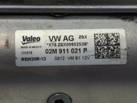2018-2022 Volkswagen Atlas Car Starter Motor Solenoid OEM P/N:02M 911 021 P Fits Fits 2018 2019 2020 2021 2022 OEM Used Auto Parts - Oemusedautoparts1.com