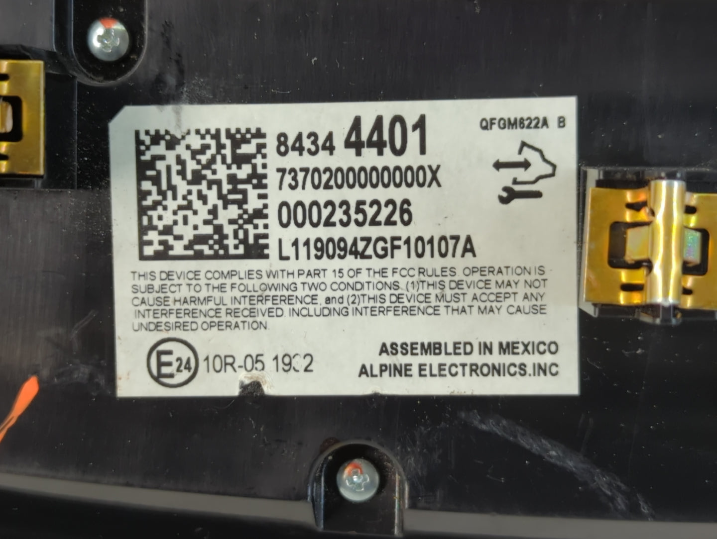 2018-2022 Chevrolet Traverse Climate Control Module Temperature AC/Heater Replacement P/N:84344401 Fits OEM Used Auto Parts - Oemusedautoparts1.com