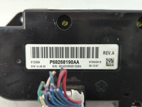 2019 Dodge Ram 1500 Climate Control Module Temperature AC/Heater Replacement P/N:P68268190AA Fits OEM Used Auto Parts - Oemusedautoparts1.com