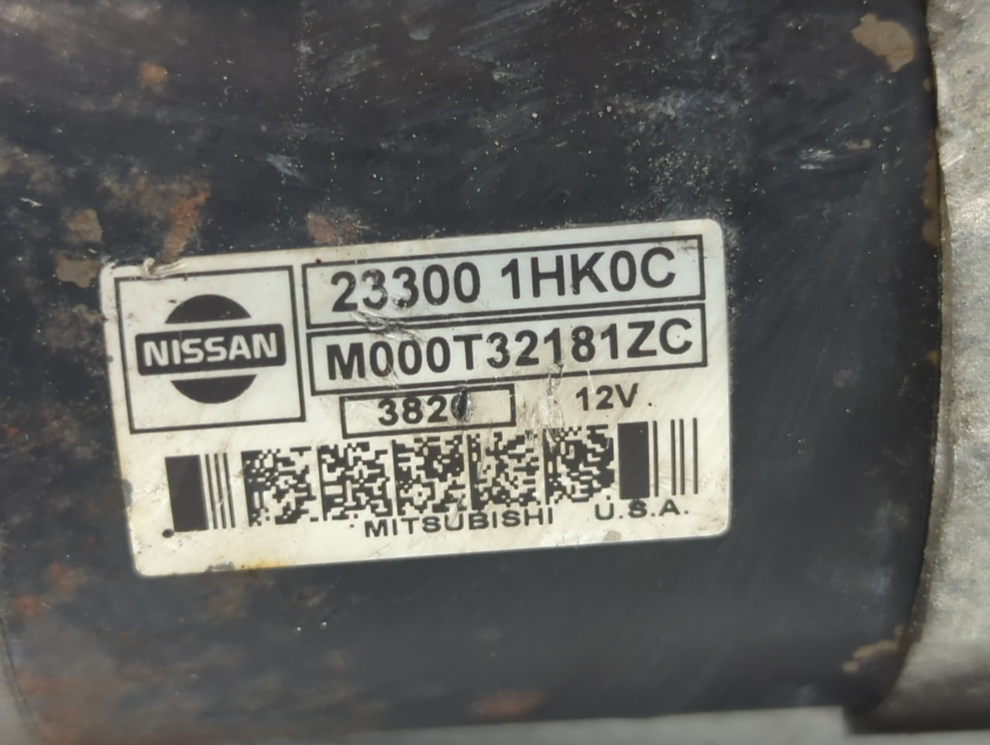 2012-2019 Nissan Versa Car Starter Motor Solenoid OEM P/N:23300 1HK0C Fits Fits 2012 2013 2014 2015 2016 2017 2018 2019 OEM Used Auto Parts - Oemusedautoparts1.com