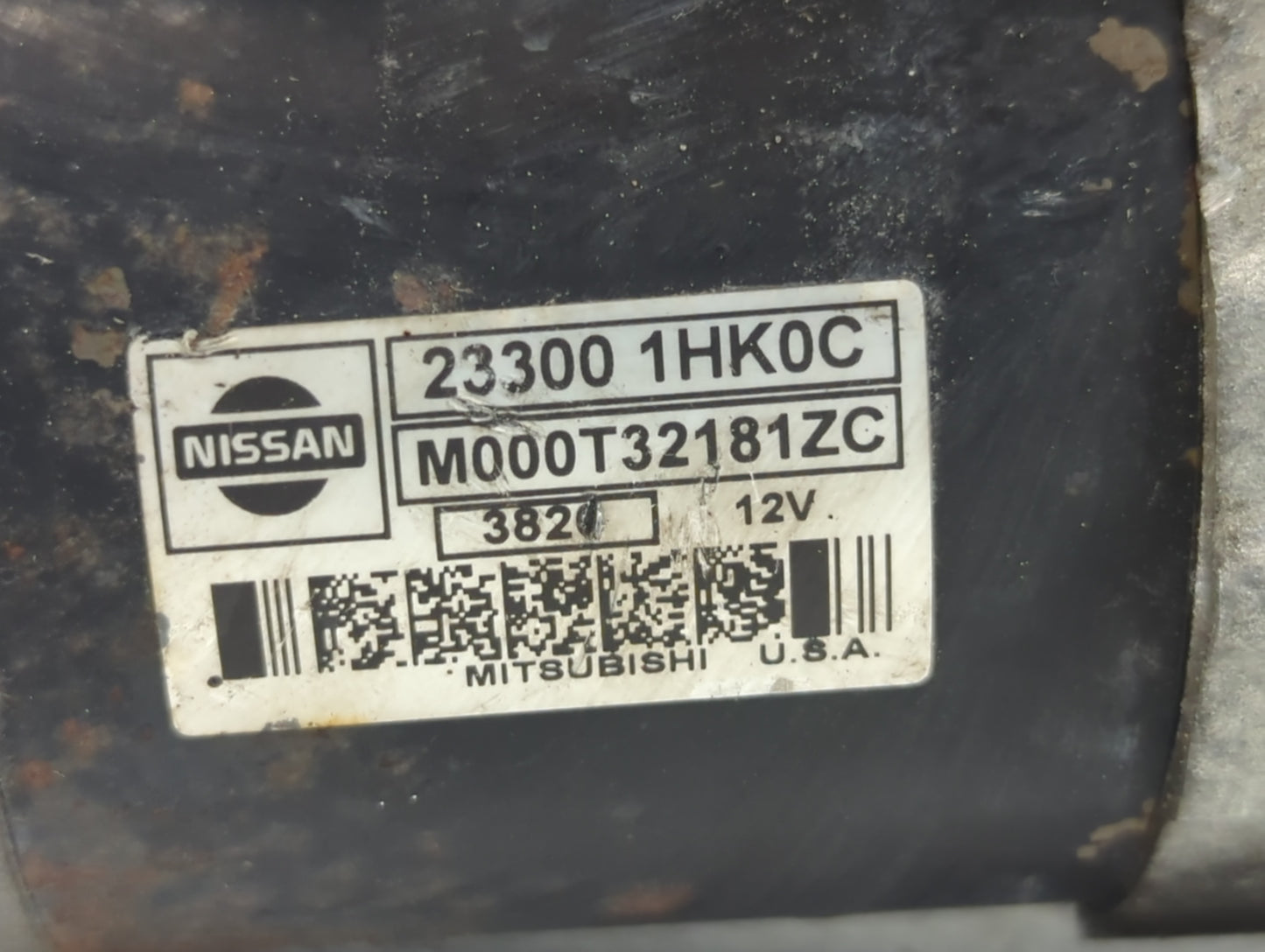 2012-2019 Nissan Versa Car Starter Motor Solenoid OEM P/N:23300 1HK0C Fits Fits 2012 2013 2014 2015 2016 2017 2018 2019 OEM Used Auto Parts - Oemusedautoparts1.com