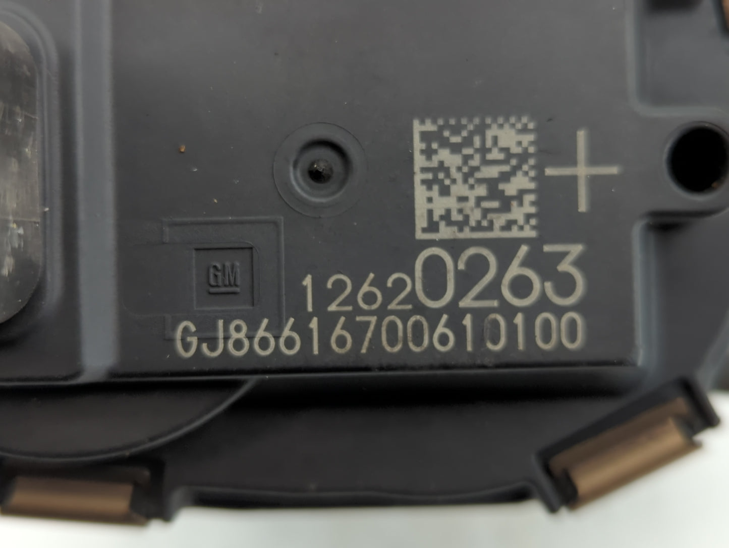 2016 Gmc Yukon Xl Throttle Body P/N:12620263 Fits Fits 2014 2015 2017 2018 2019 2020 2021 2022 OEM Used Auto Parts - Oemusedautoparts1.com