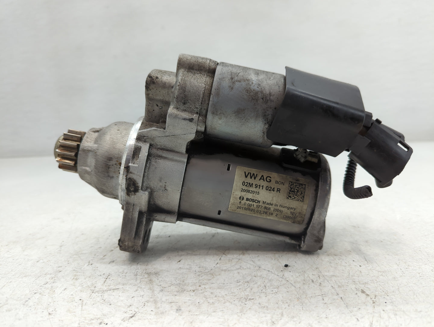 2014-2020 Volkswagen Passat Car Starter Motor Solenoid OEM P/N:02M 911 024 R Fits OEM Used Auto Parts - Oemusedautoparts1.com