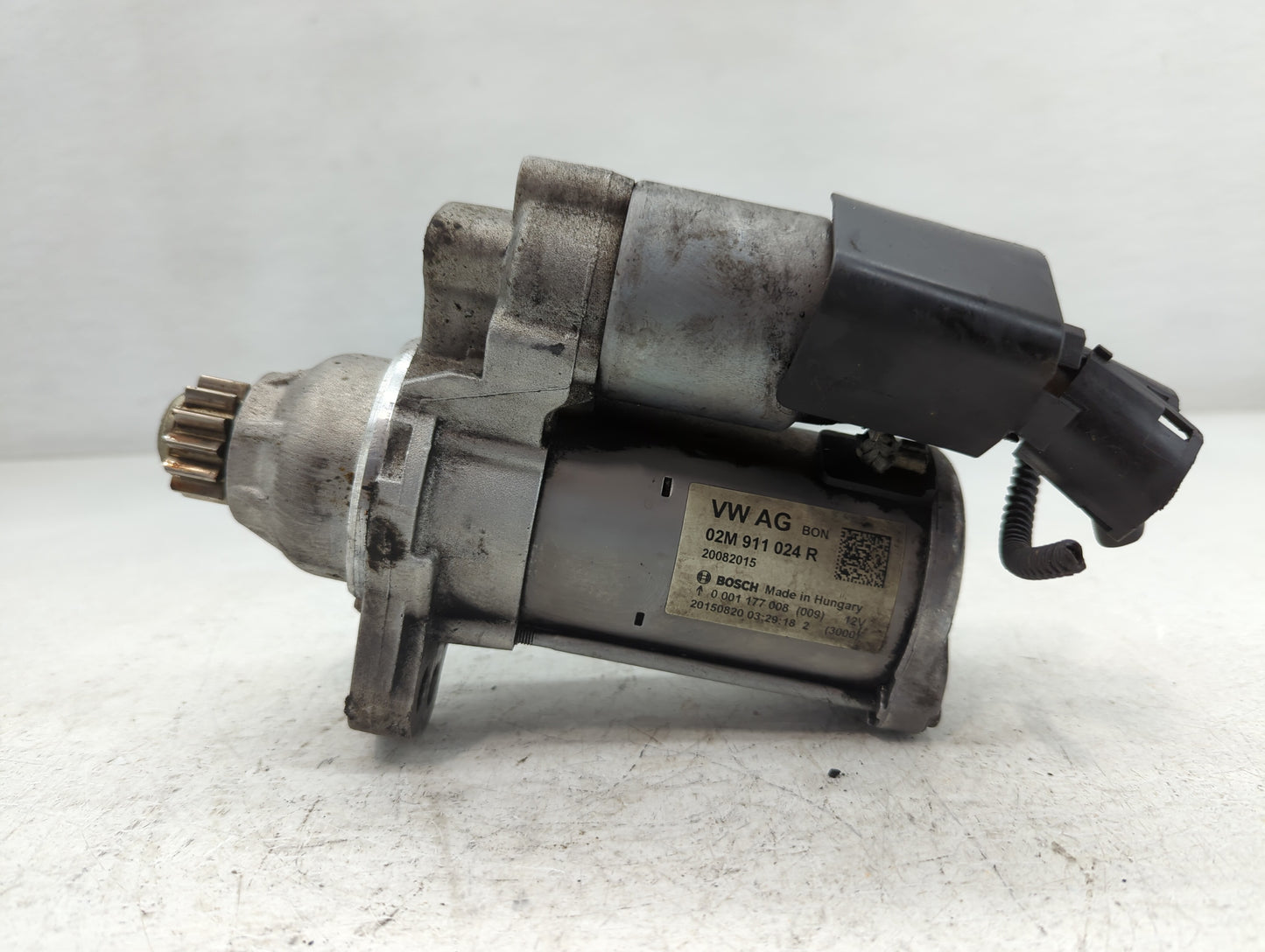 2014-2020 Volkswagen Passat Car Starter Motor Solenoid OEM P/N:02M 911 024 R Fits OEM Used Auto Parts - Oemusedautoparts1.com