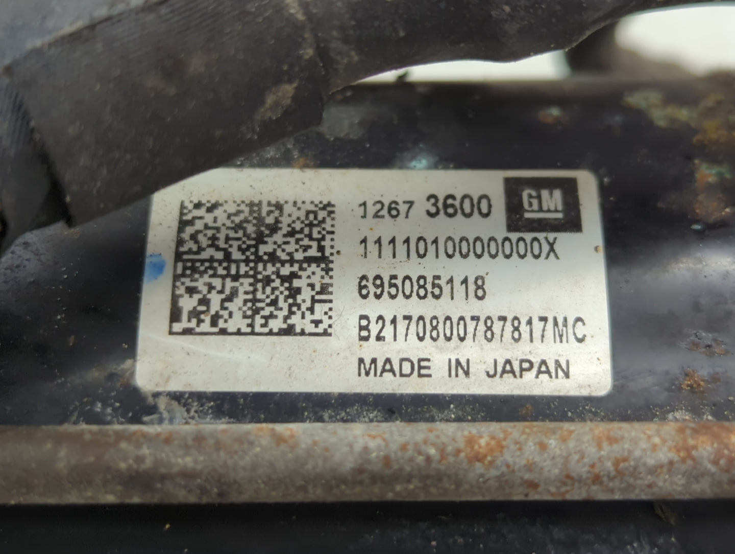 2017-2019 Chevrolet Cruze Car Starter Motor Solenoid OEM P/N:12673600 Fits Fits 2017 2018 2019 2020 2021 2022 OEM Used Auto Parts - Oemusedautoparts1.com