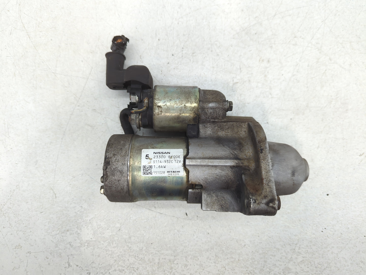 2014-2017 Infiniti Qx50 Car Starter Motor Solenoid OEM P/N:S114-932C 12V 23300 E Fits OEM Used Auto Parts - Oemusedautoparts1.com