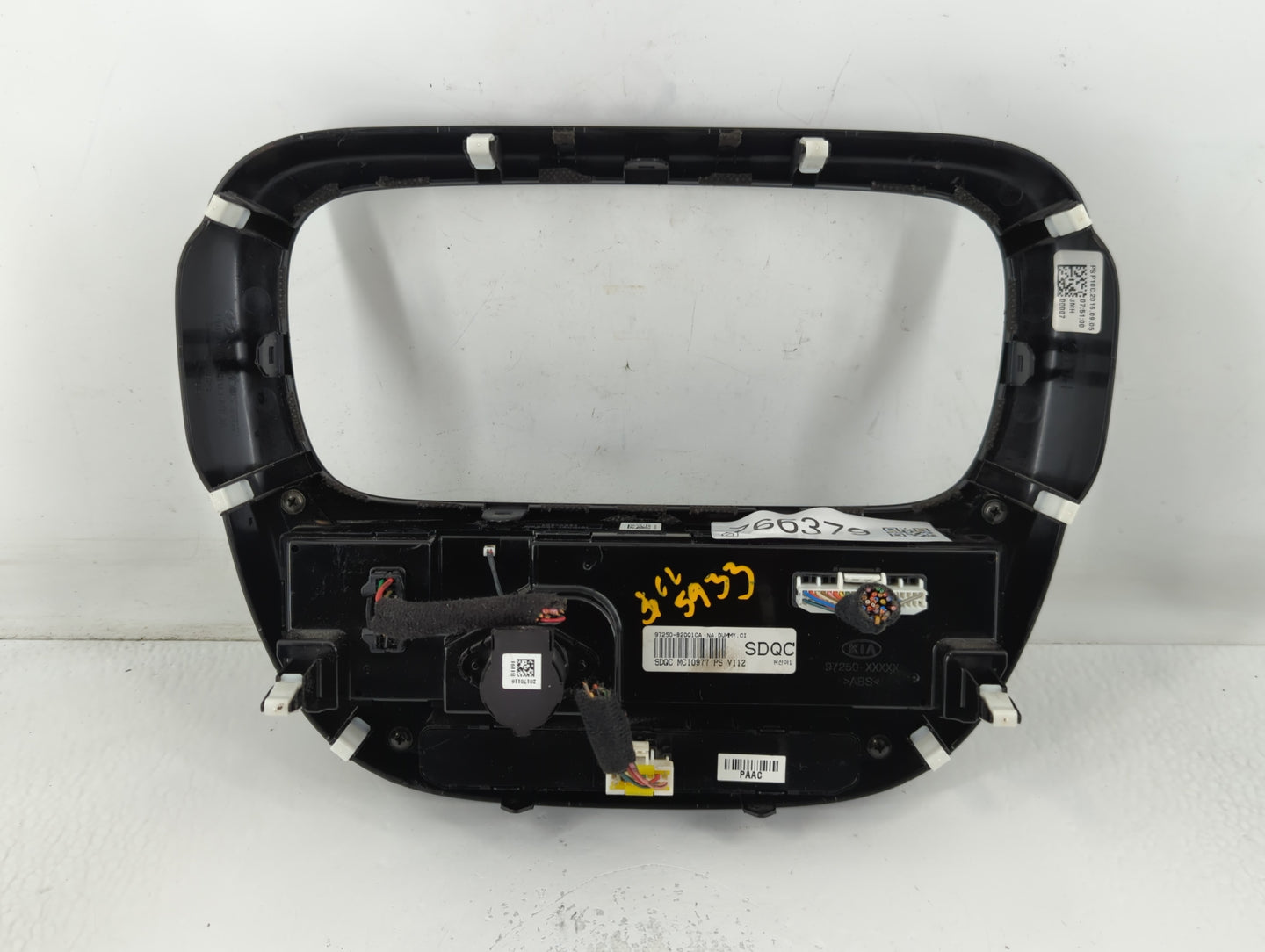 2017-2019 Kia Soul Climate Control Module Temperature AC/Heater Replacement P/N:97250-B2DQ1CA Fits Fits 2017 2018 2019 OEM Used Auto Parts - Oemusedautoparts1.com