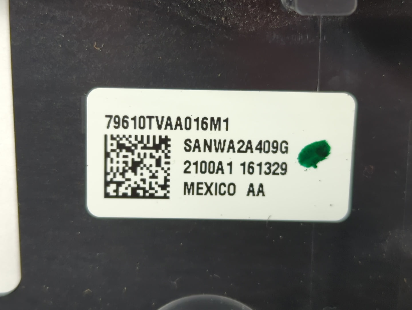 2018-2020 Honda Accord Climate Control Module Temperature AC/Heater Replacement P/N:2100A1 161329 79610TVAA016M1 Fits OEM Used Auto Parts - Oemusedautoparts1.com