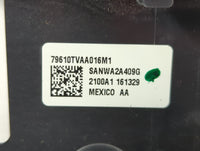 2018-2020 Honda Accord Climate Control Module Temperature AC/Heater Replacement P/N:2100A1 161329 79610TVAA016M1 Fits OEM Used Auto Parts - Oemusedautoparts1.com