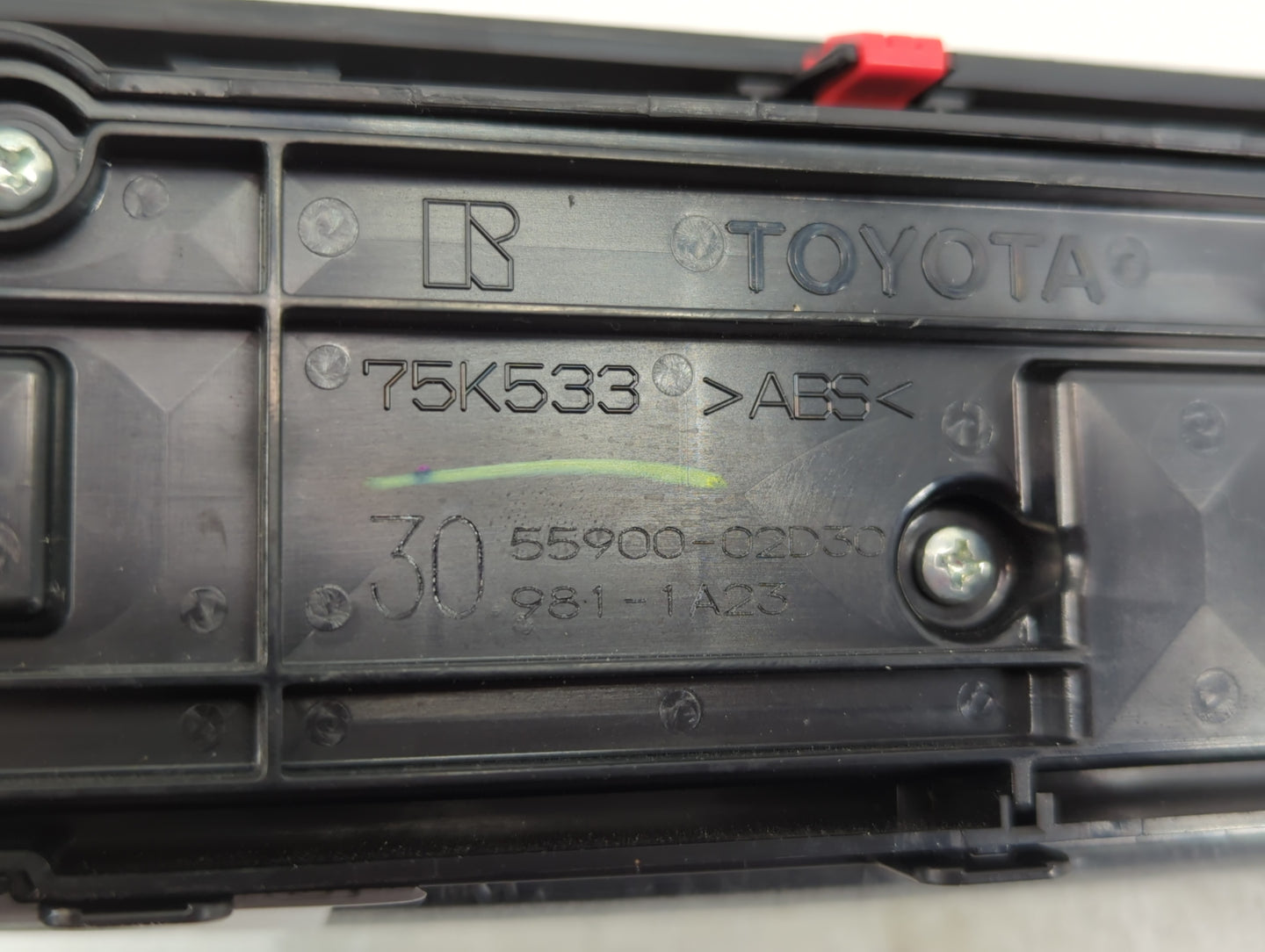 2022 Toyota Corolla Climate Control Module Temperature AC/Heater Replacement P/N:55900-02D30 75K533 Fits OEM Used Auto Parts - Oemusedautoparts1.com