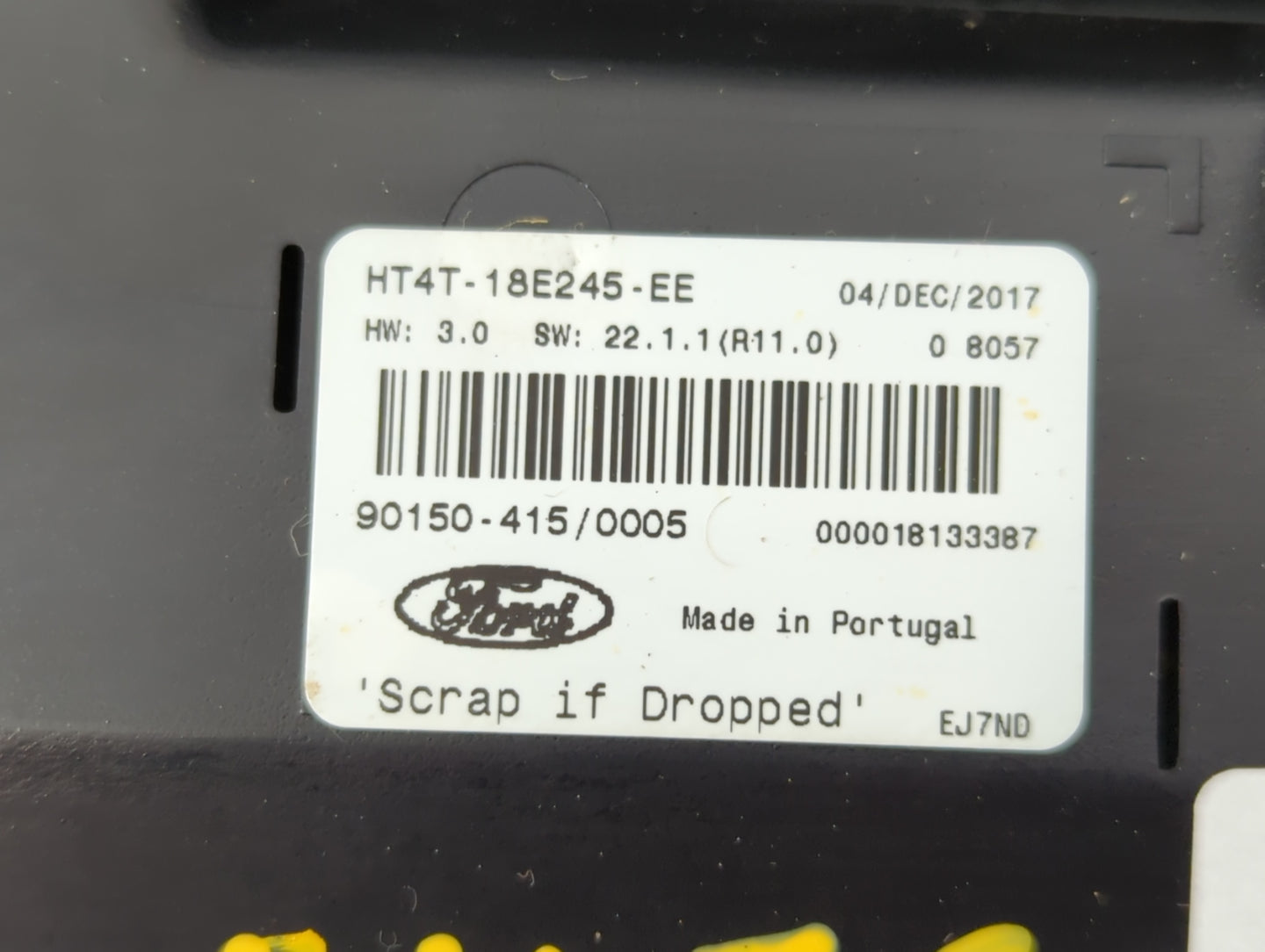 2017-2018 Ford Edge Radio Control Panel - Oemusedautoparts1.com