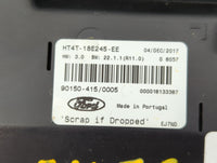 2017-2018 Ford Edge Radio Control Panel - Oemusedautoparts1.com