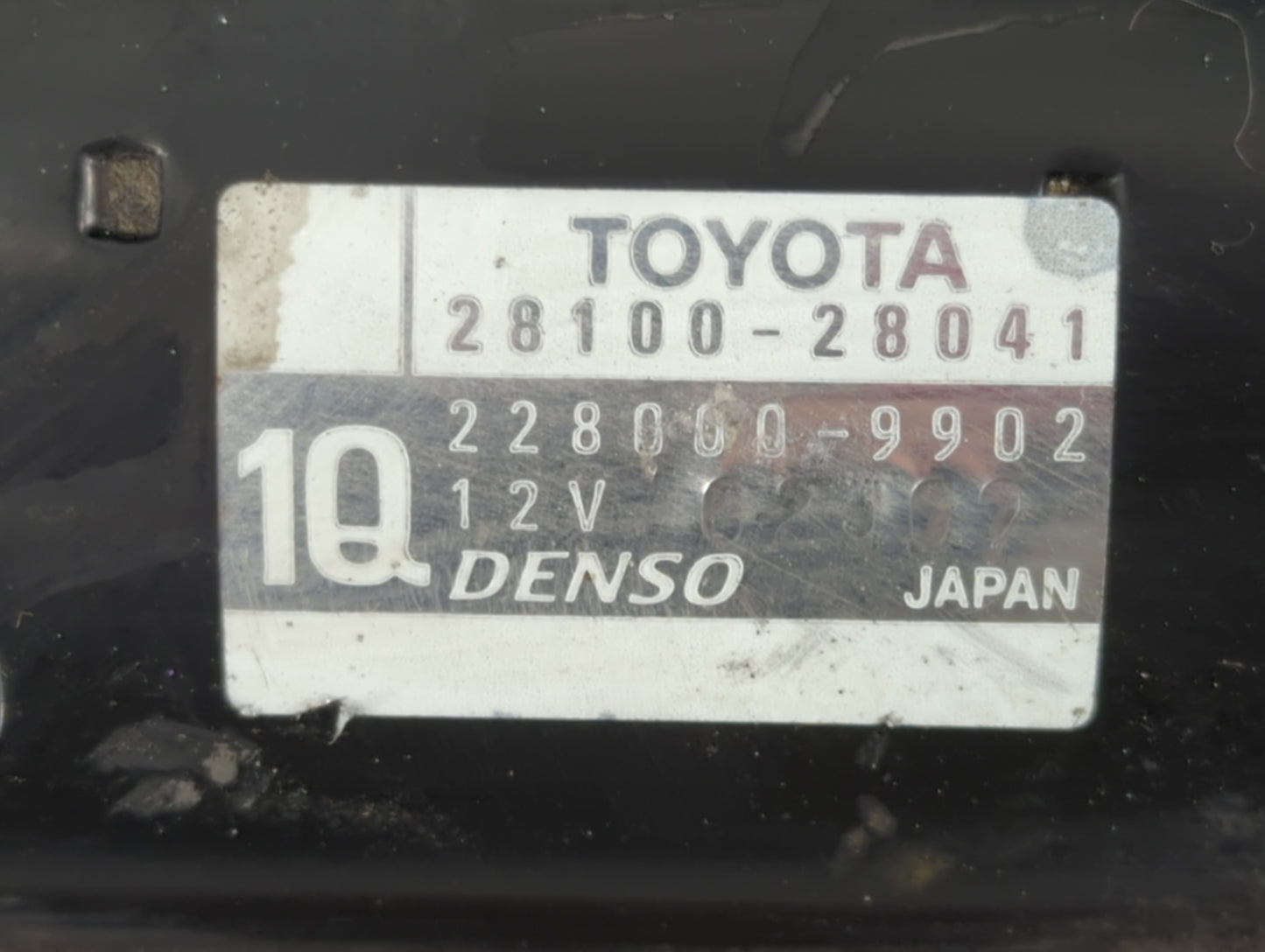 2004-2007 Toyota Highlander Car Starter Motor Solenoid OEM P/N:28100-28041 Fits Fits 2002 2003 2004 2005 2006 2007 OEM Used Auto Parts - Oemusedautoparts1.com