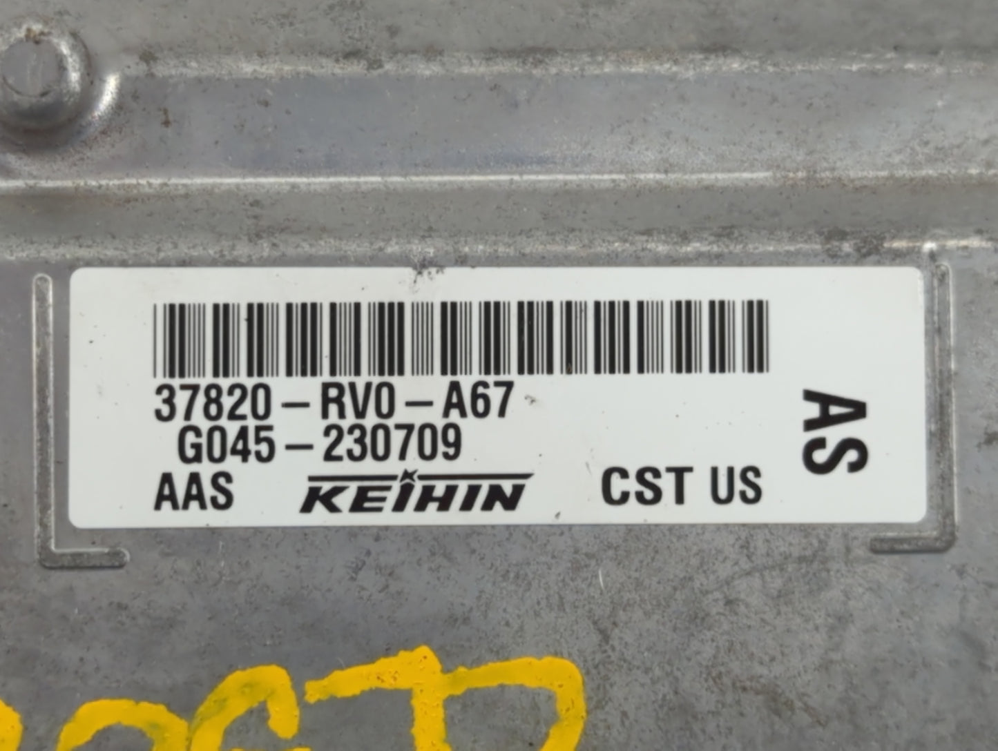 2014-2016 Honda Odyssey PCM Engine Control Computer ECU ECM PCU OEM P/N:G045-230709 37820-RV0-A67 Fits Fits 2014 2015 2016 OEM Used Auto Parts - Oemusedautoparts1.com