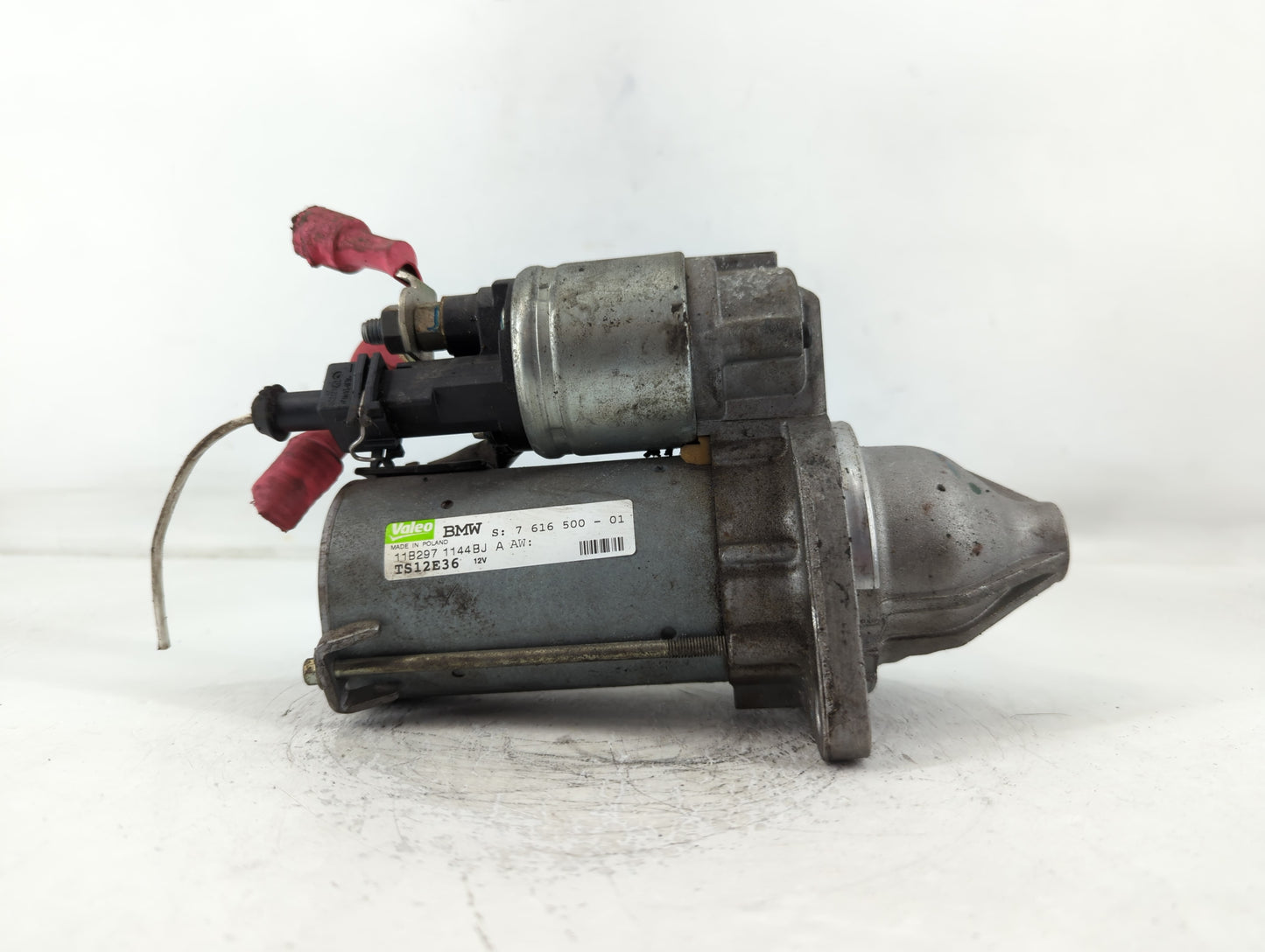 2009-2013 Bmw X5 Car Starter Motor Solenoid OEM P/N:TS12E36 7 616 500-01 Fits Fits 2009 2010 2011 2012 2013 OEM Used Auto Parts - Oemusedautoparts1.com