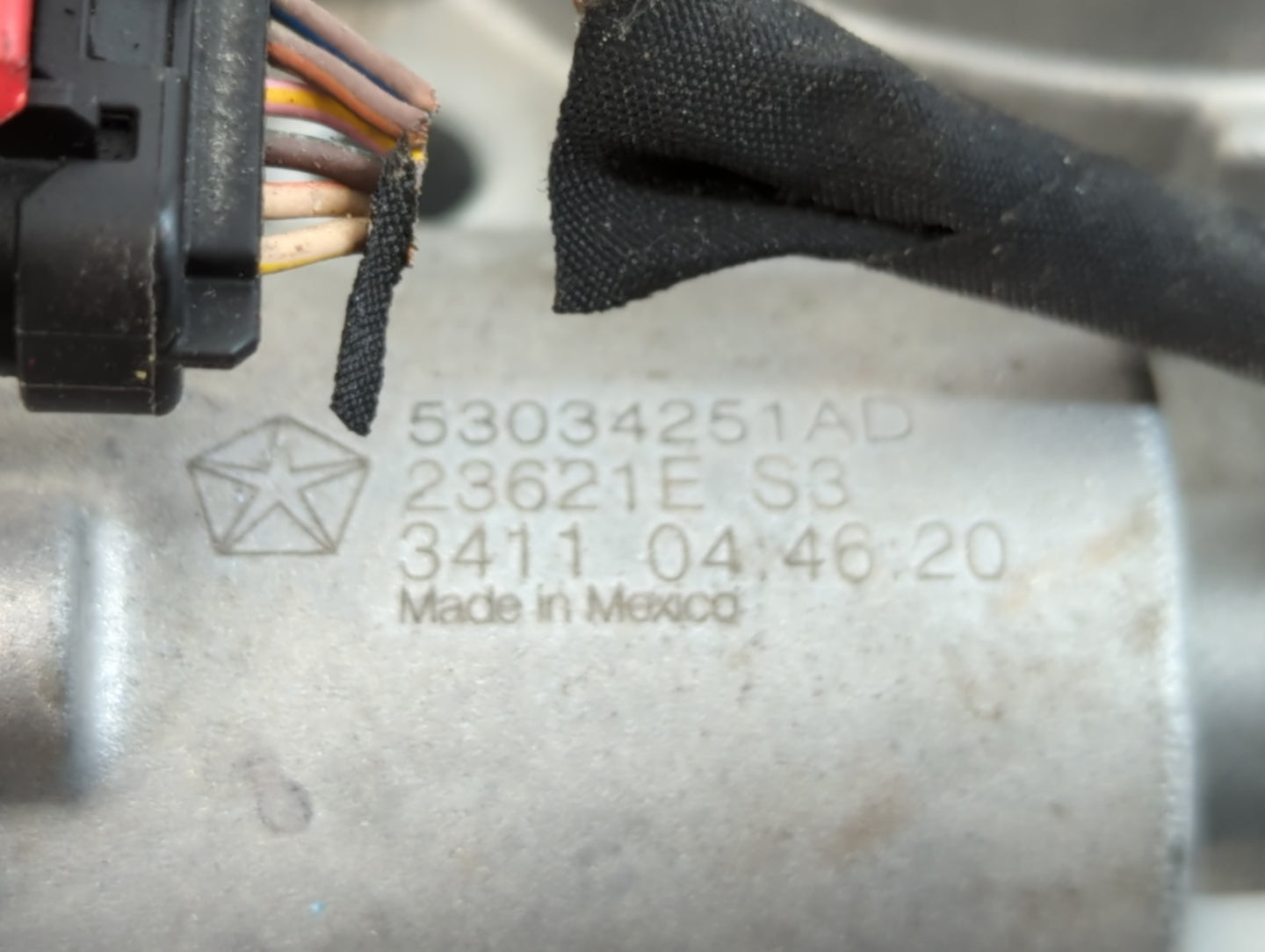 2022 Dodge Ram 1500 Throttle Body P/N:53034251 AD Fits Fits 2012 2013 2014 2015 2016 2017 2018 2019 2020 2021 OEM Used Auto Parts - Oemusedautoparts1.com