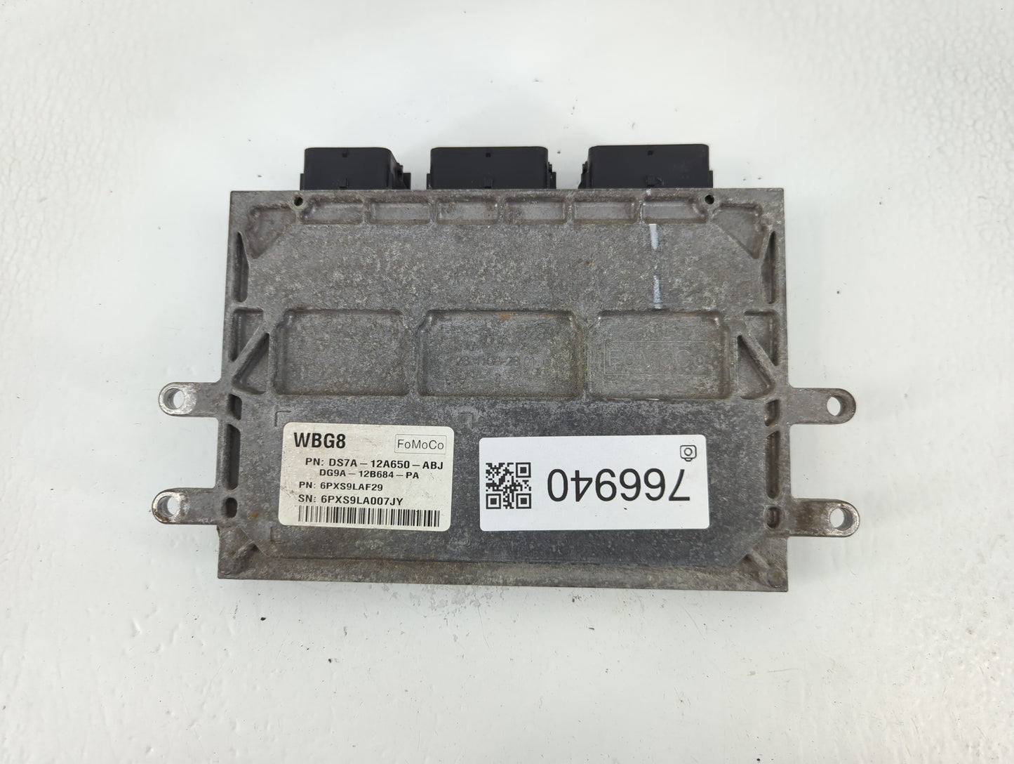 2013 Ford Fusion PCM Engine Control Computer ECU ECM PCU OEM P/N:DG9A-12B684-PA DS7A-12A650-ABJ Fits OEM Used Auto Parts - Oemusedautoparts1.com