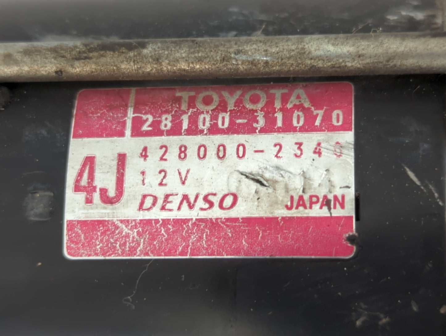 2006 Lexus Gs300 Car Starter Motor Solenoid OEM P/N:428000-2340 Fits Fits 2007 2008 2009 2010 2011 2012 2013 2014 2015 2016 2017 OEM Used Auto Parts - Oemusedautoparts1.com