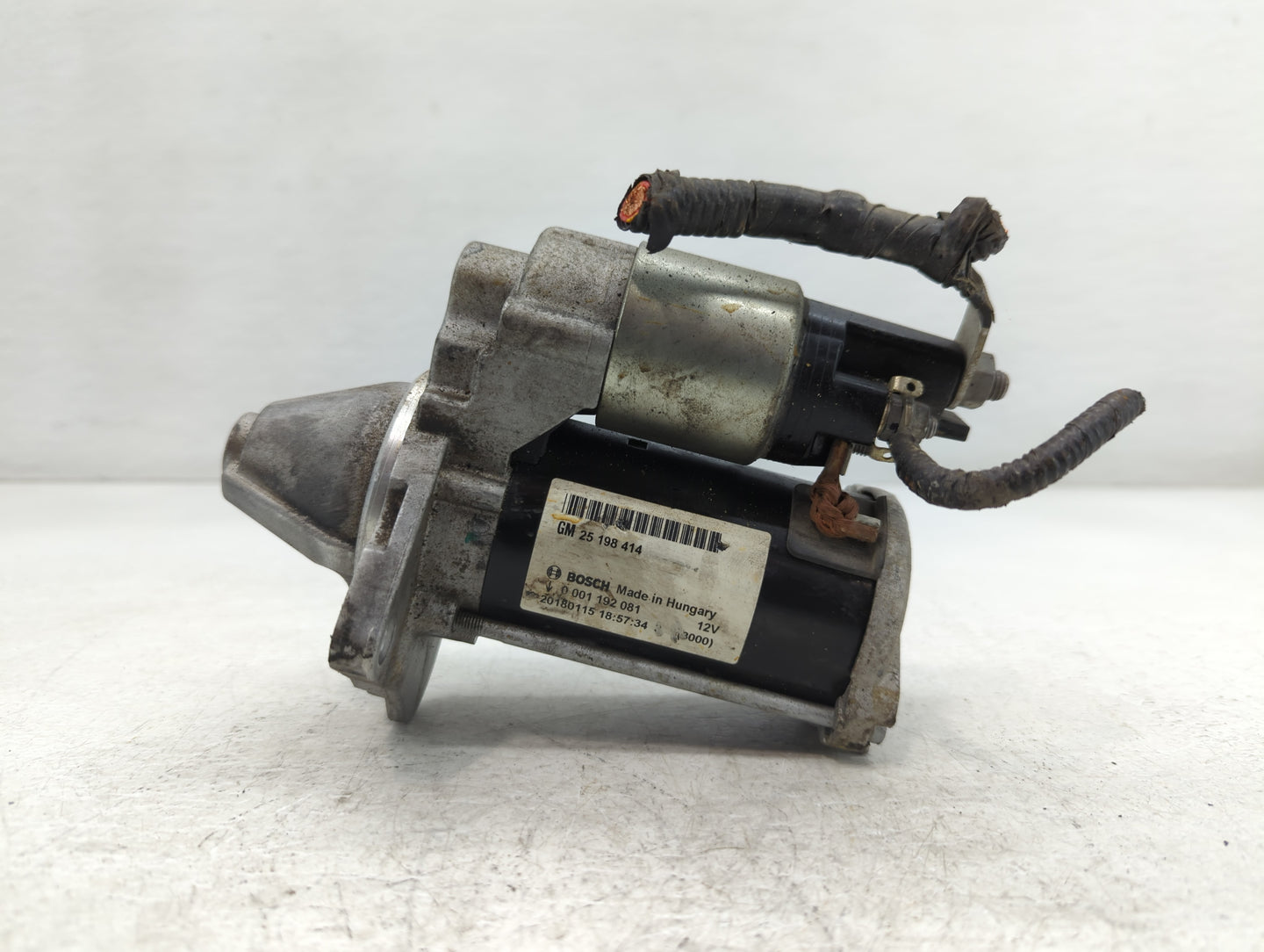 2014-2021 Buick Encore Car Starter Motor Solenoid OEM P/N:25 198 414 Fits Fits 2014 2015 2016 2017 2018 2019 2020 2021 OEM Used Auto Parts - Oemusedautoparts1.com