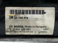 2014-2021 Buick Encore Car Starter Motor Solenoid OEM P/N:25 198 414 Fits Fits 2014 2015 2016 2017 2018 2019 2020 2021 OEM Used Auto Parts - Oemusedautoparts1.com