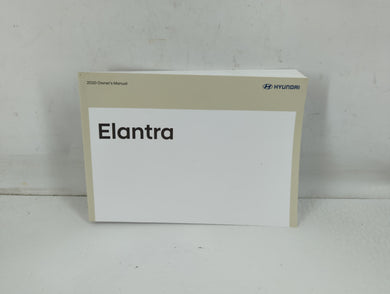 2020 Hyundai Elantra Owners Manual Book Guide P/N:LF30-EU05G OEM Used Auto Parts