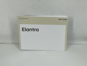 2020 Hyundai Elantra Owners Manual Book Guide P/N:LF30-EU05G OEM Used Auto Parts