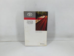 2011 Toyota Tacoma Owners Manual Book Guide P/N:01999-35A58 OEM Used Auto Parts