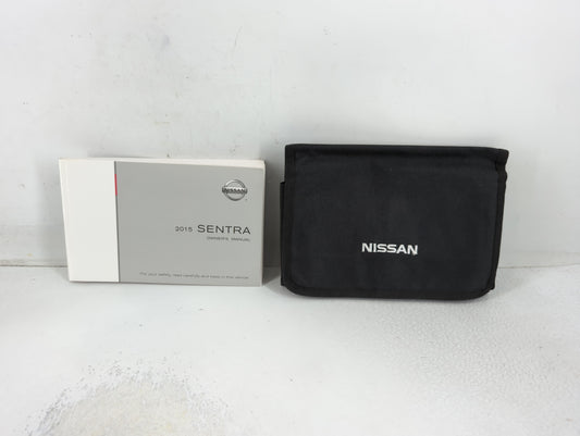 2015 Nissan Sentra Owners Manual Book Guide P/N:OM15EM OB17U1 OEM Used Auto Parts - Oemusedautoparts1.com