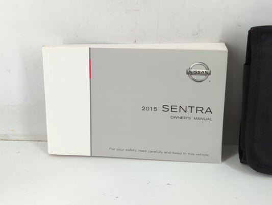 2015 Nissan Sentra Owners Manual Book Guide P/N:OM15EM OB17U1 OEM Used Auto Parts